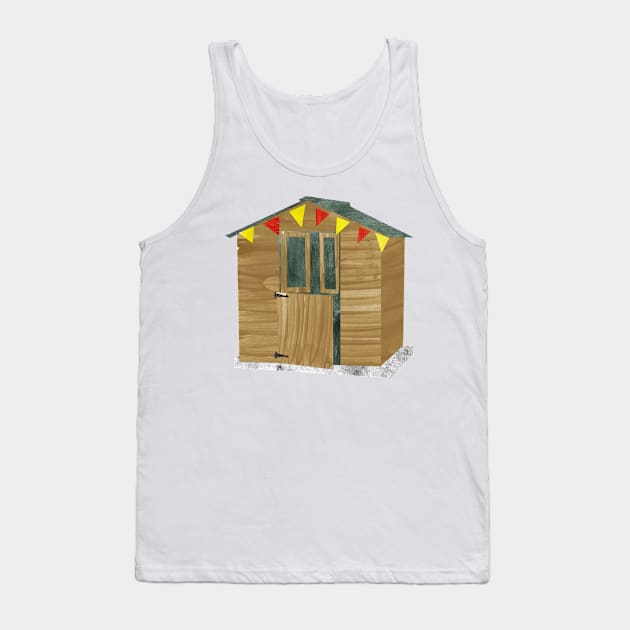 Shed - brown Tank Top by Babban Gaelg